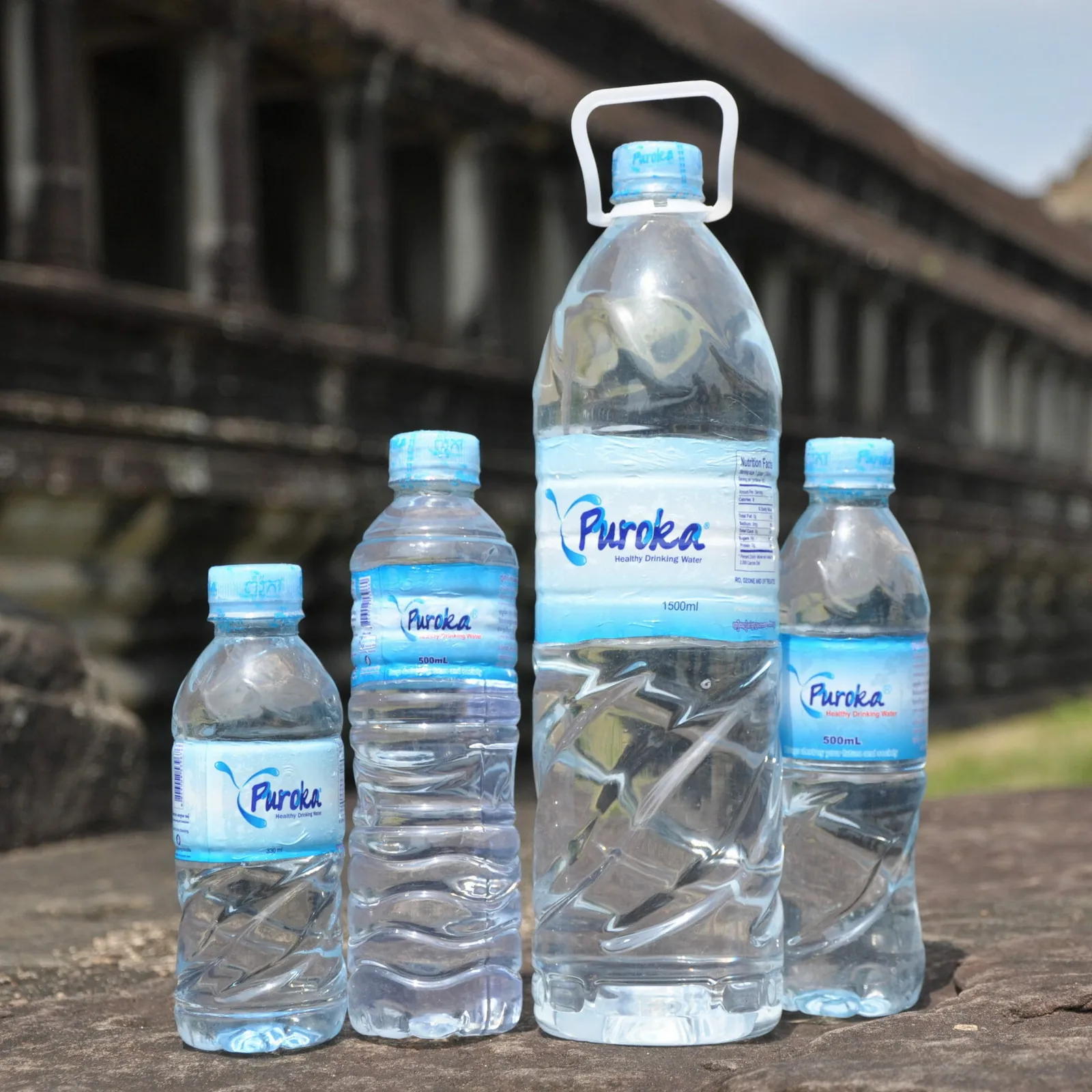 Puroka Water - Product Shoot