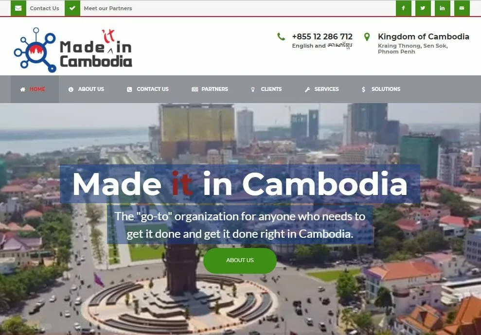 Made it in Cambodia - Phnom Penh, Cambodia
