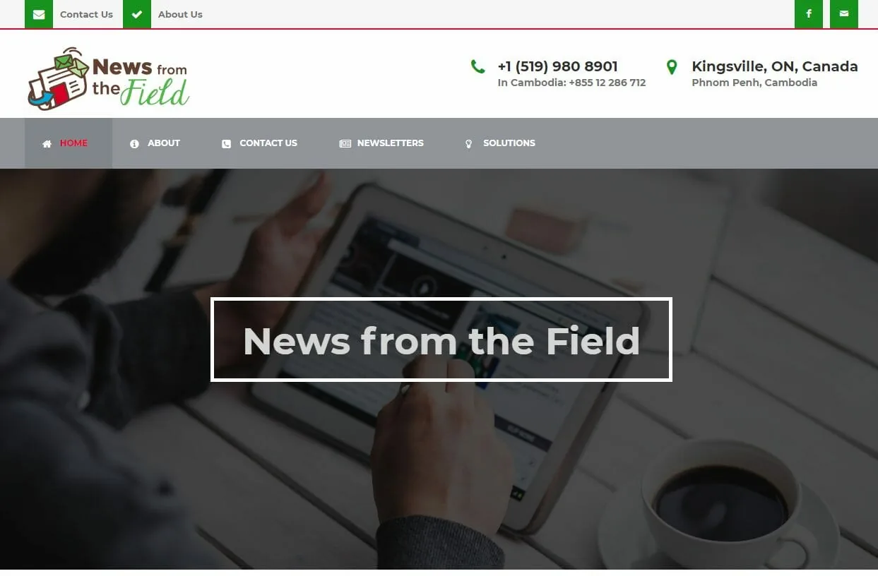 News From the Field - Phnom Penh, Cambodia